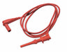 Hook Clip Test Leads Length 40 In Red