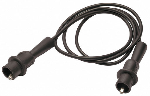 Patch Cord Alligator Clip 40In Black