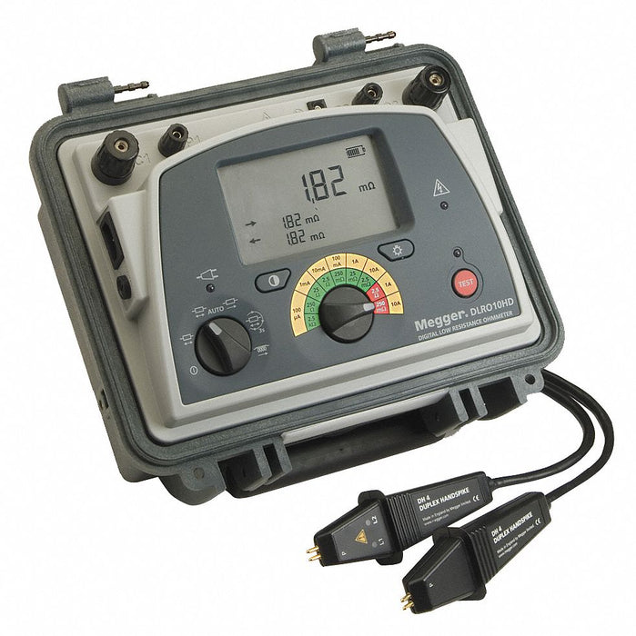 Micro Ohmmeter 250 microohm Max LCD