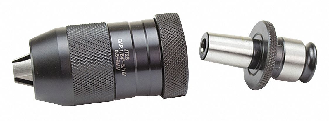 Keyless Drill Chuck w/ Adapter 5/16 In