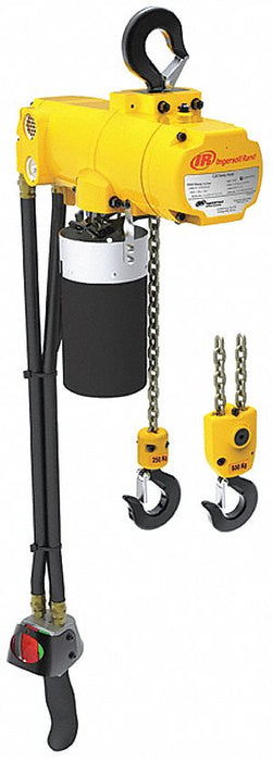 Air Chain Hoist 550 lb Cap. 10 ft Lift