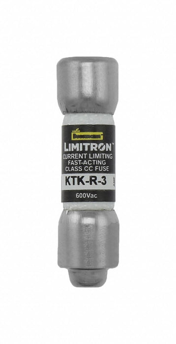 Fuse 600VAC Cyl CC 3A Non-Indicating