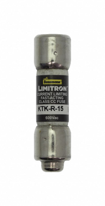 Fuse 600VAC Cyl CC 15A Non-Indicating