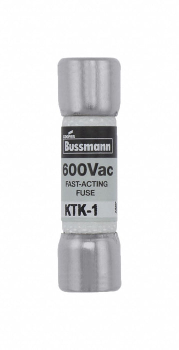Fuse 600VAC CYL 1A 1.5in Midget KTK
