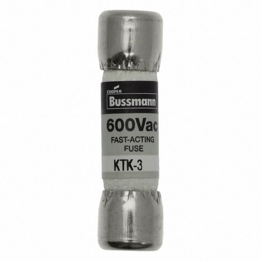 Fuse 600VAC CYL 3A 1.5in Midget KTK