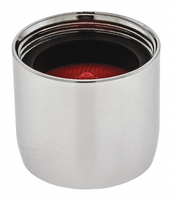 Aerated Outlet Brass 3/4 in - 27 Chrome