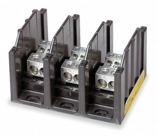 Power Distr Block Al/Cu 600V AC/DC