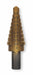 Step Drill Bit HSS 9 Sizes 1/4-3/4 In.