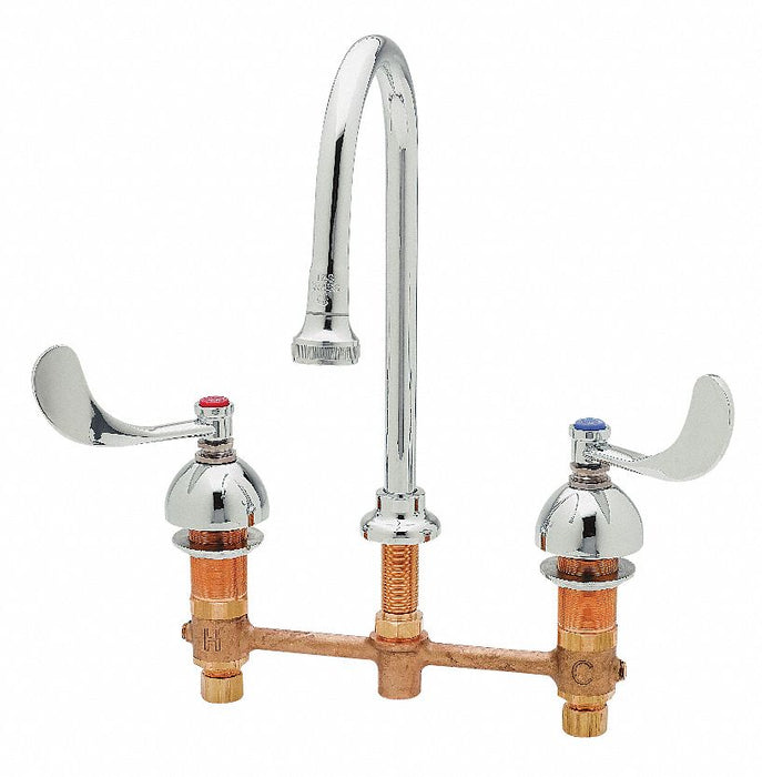 Gooseneck Chrome T S Brass 2.2gpm