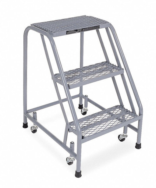 Rolling Ladder Welded Platform 30In H