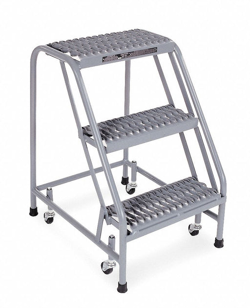 Rolling Ladder Welded Platform 30In H