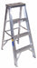 Stepladder Aluminum 4 ft H 375 lb Cap.