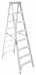 Stepladder Aluminum 8 ft H 375 lb Cap.