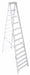 Stepladder Aluminum 14 ft H 300 lb Cap.