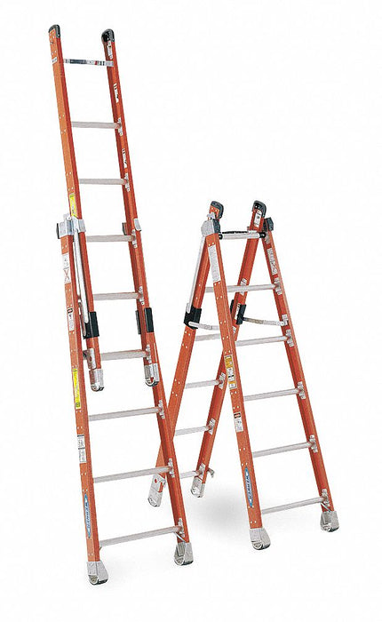 Combination Ladder 6 ft IAA Fiberglass