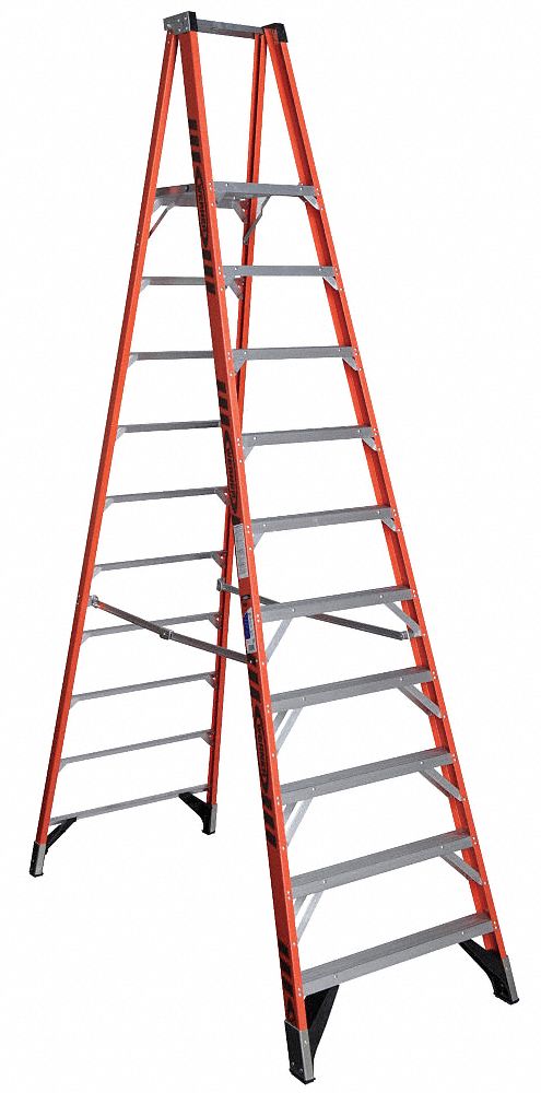 Platform Stepladder 10 ft FGL 300 lb.