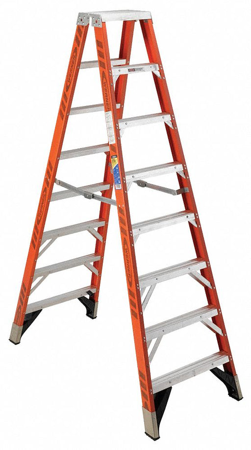 Twin Stepladder Fiberglass IAA 8ft T7400