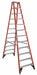 Twin Stepladder Fbrgls IAA 12ft T7400