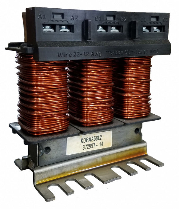 Input Line Reactor Open Low Z 10 hp 14 A