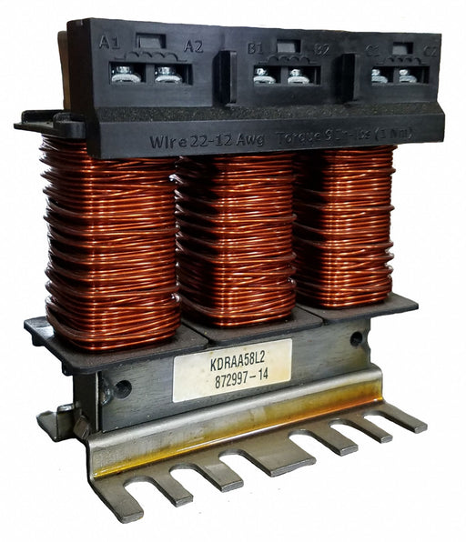 Input Line Reactor Open 5.5 hp 7.6 A