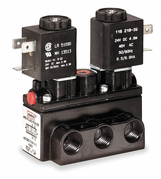 Solenoid Air Con Valve Four-Way 150 psi