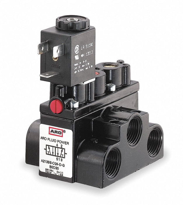 Solenoid Air Con Valve Four-Way 150 psi