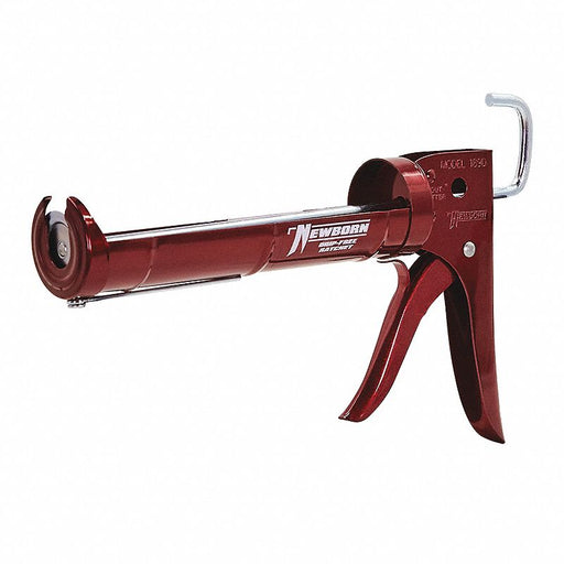 Dripless Caulk Gun Steel Red