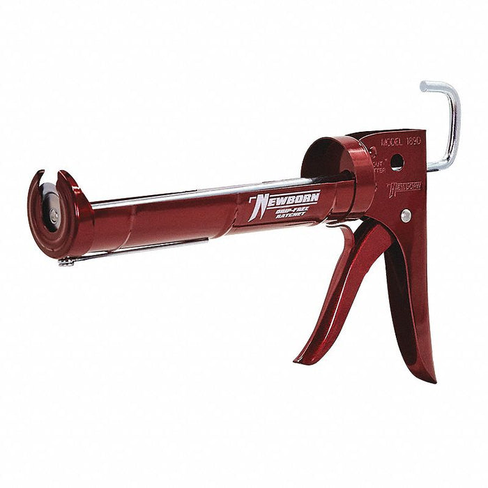 Dripless Caulk Gun Steel Red