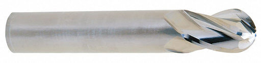 Ball End Mill Single End 3/8 Carbide
