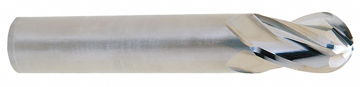 Ball End Mill Single End 3/4 Carbide