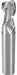 Sq. End Mill Single End Carb 1/4 