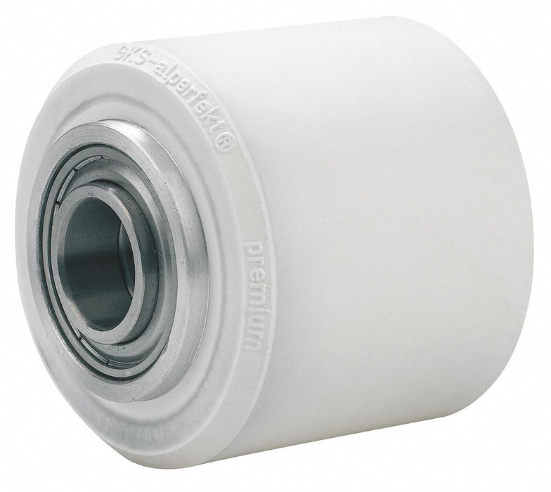 White Roller 3 5/16 x3 5/16