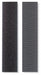 Hook-and-Loop Cable Tie 12 in Black PK10