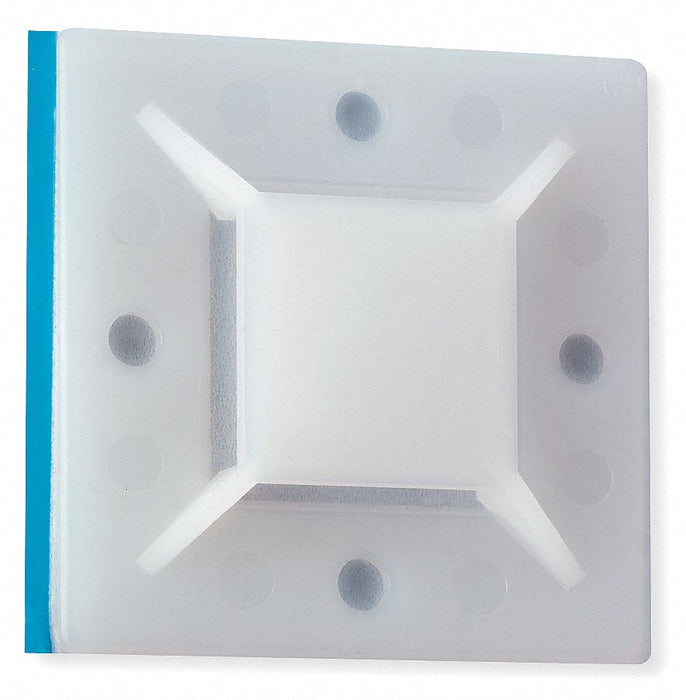 Cable Tie Base 4 Way Natural PK25