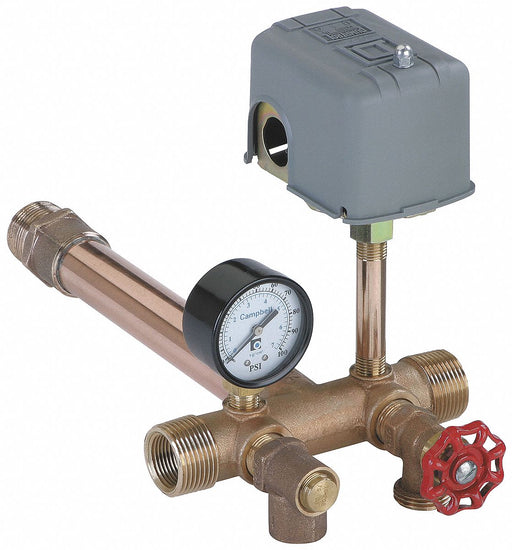 Well Water Tank Installation Kit Brass