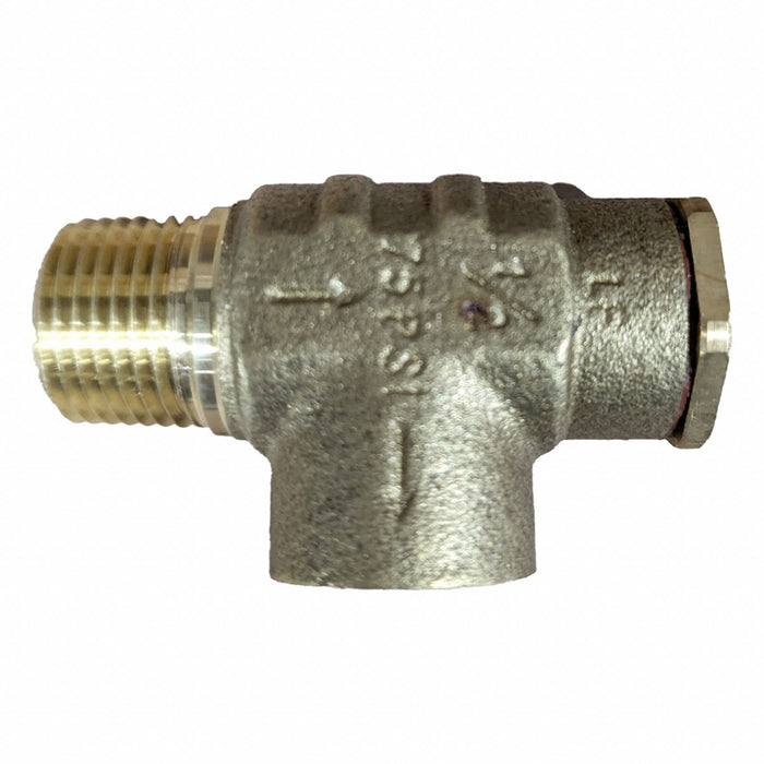 Nonadjustable Relief Valve 1/2 In 75 psi