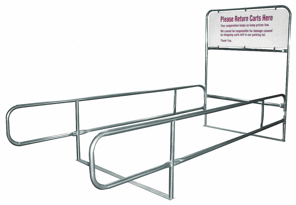 Cart Corral Double Wide 168 x 68
