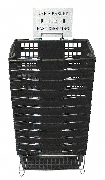 G1931 Hand Basket Polypropylene8 5/8 in PK12