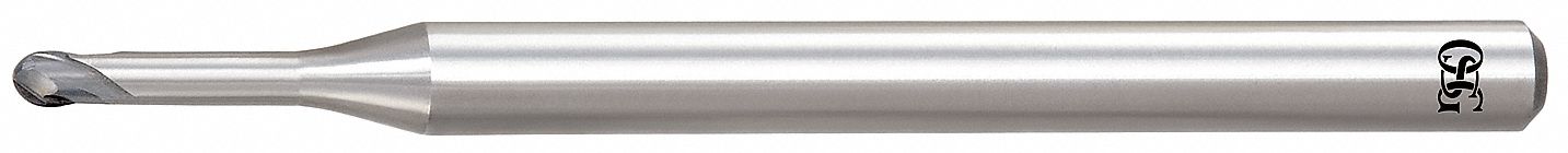 Ball End Mill Single End 3/32 Carbide