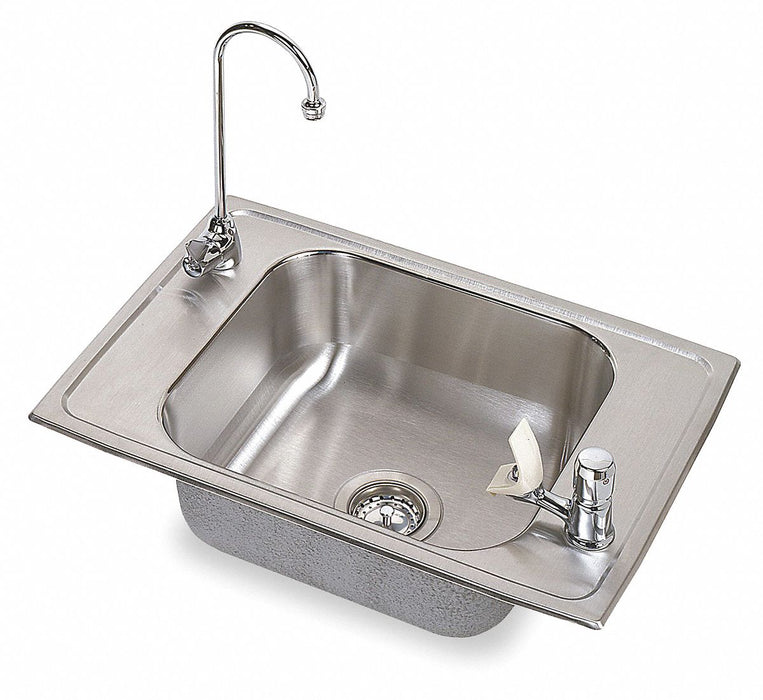 Classroom Sink 25 x17 x6.5 Silver