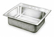 Bowl Drop-In Sink 25 x22 x8.125 Silver