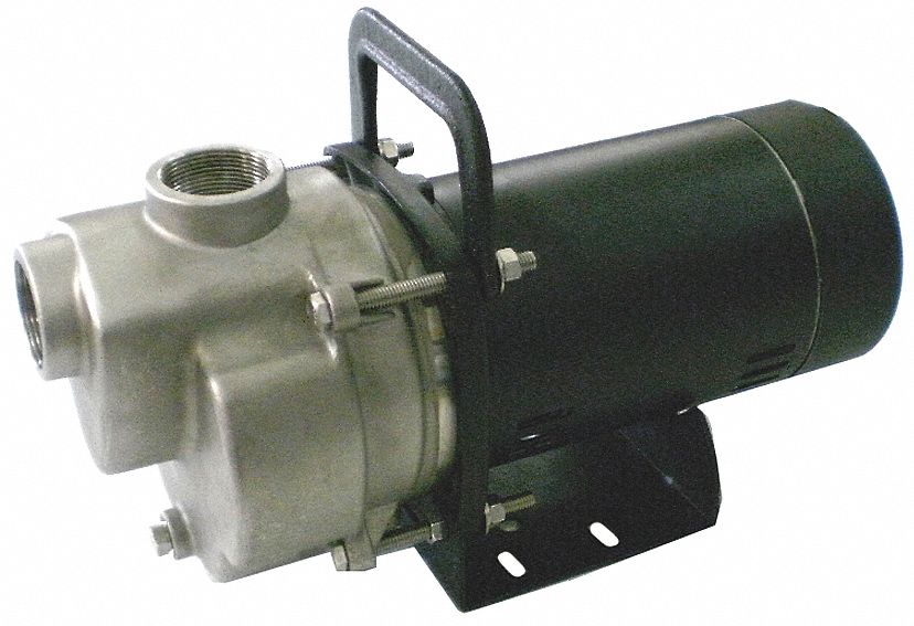 Self Priming Pump 1 HP Aluminum