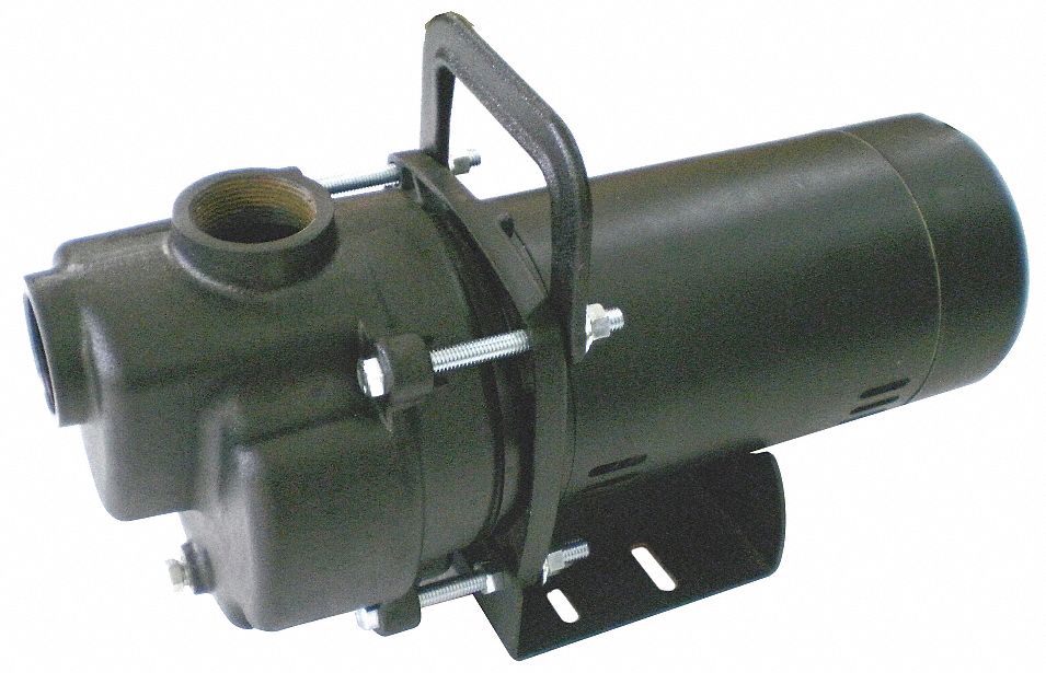 Self Priming Pump 1/2 HP Cast Iron