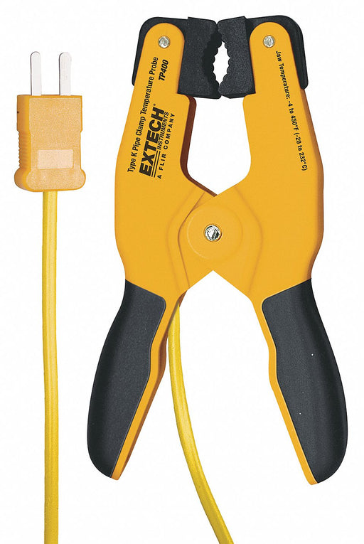 Pipe Clamp Temp Probe -4 to 450 Deg F