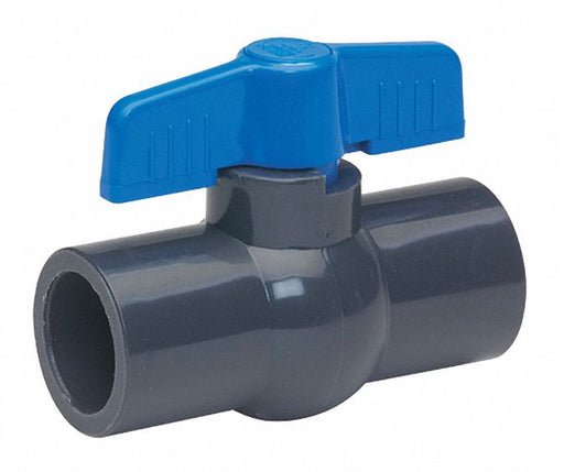 Manual 2-Way Ball Valve Socket PVC