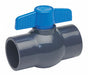 Manual 2-Way Ball Valve Socket PVC