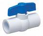 Manual 2-Way Ball Valve Socket PVC