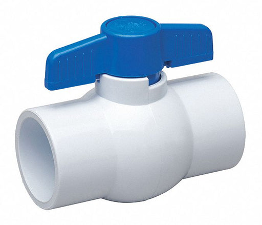 Manual 2-Way Ball Valve Socket PVC