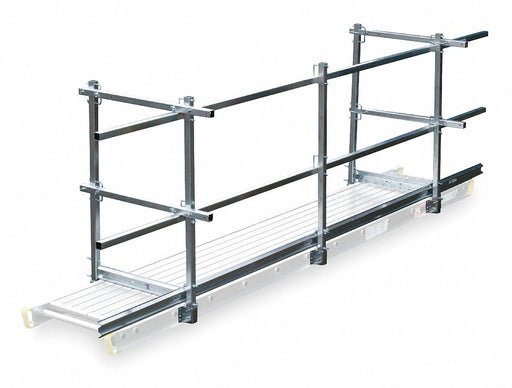 Guard Rail and Toe Board System 16 ft L