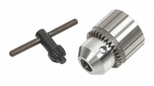 Drill Chuck Keyed Steel 1/2 In 1/2-20